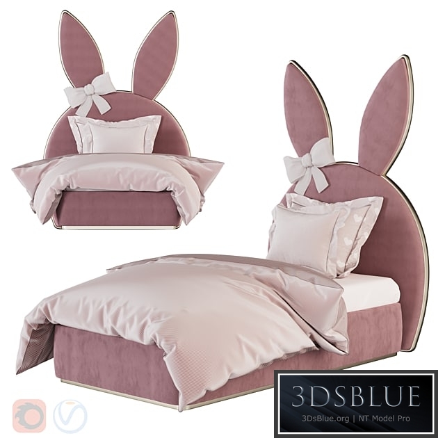 Author&#39;s bunny bed