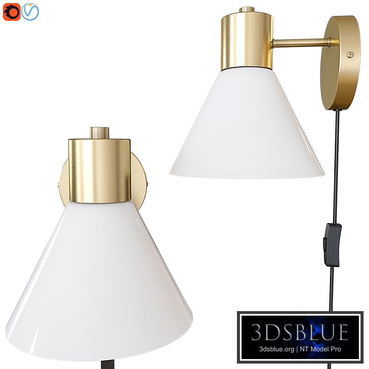 Wall lamp IKEA FLUGBO FLUGBU