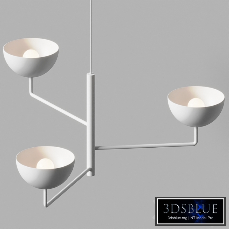 CB2 - VERNER 3-TIERED PENDANT LIGHT