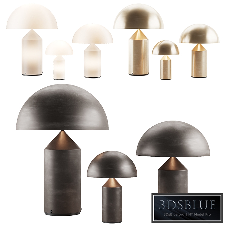 007 Oluce ATOLLO table lamp 00