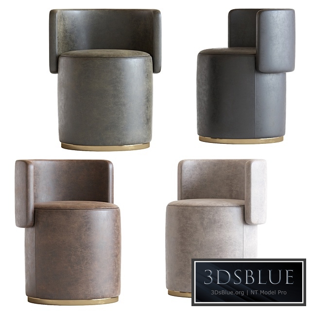 Love seat pouf rugiano