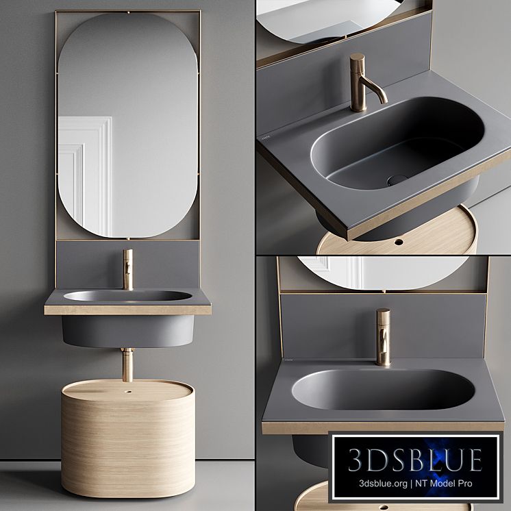 Ceramica Cielo Elle Vanity Unit Set 2