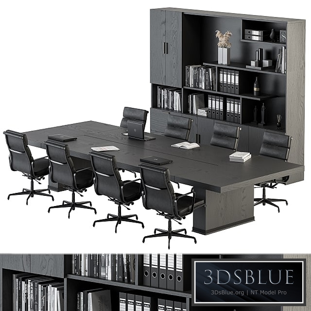 Meeting Table with office chair 08