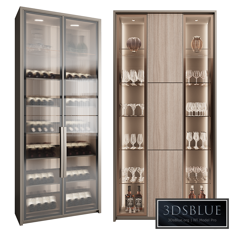 Сupboard with dishes My Design №19