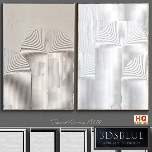 Abstract Arch Plaster Wall Art C-226