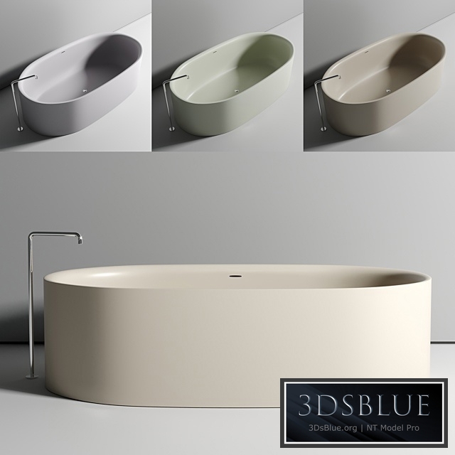 BOFFI Sabbia freestanding bathtub