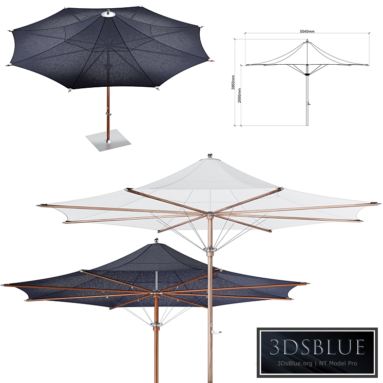 Ocean Master Max Octagon Parasol By Tuuci