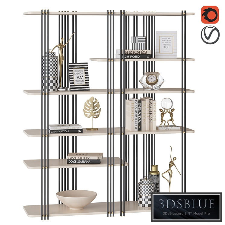 Bookcase BAMBOO / Praddy