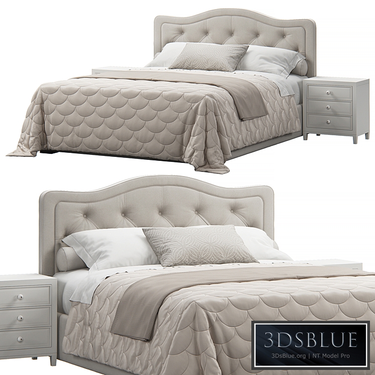 Allure Diamond Tufted Queen Headboard