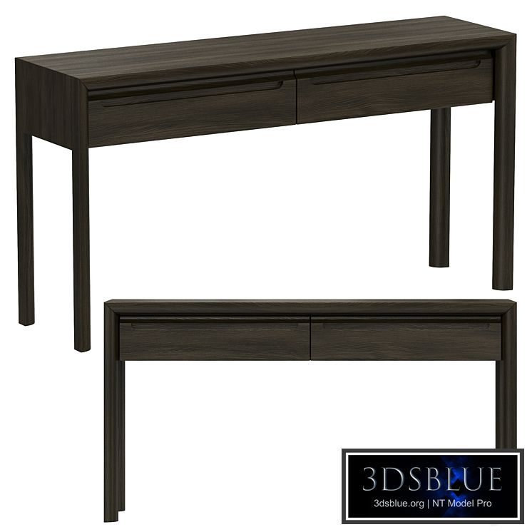 Dantone Home Square Console with 2 Drawers
