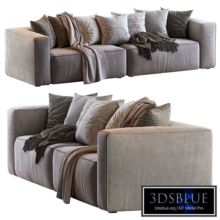 Мello Taos Brown Right Arm Corner Sectional