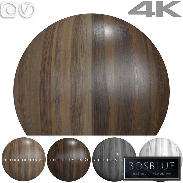 Seamless textures - WALNUT