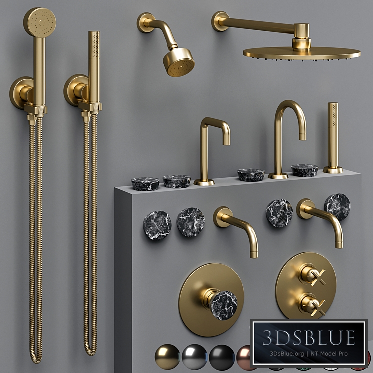 the watermark collection ZEN bathroom faucet set