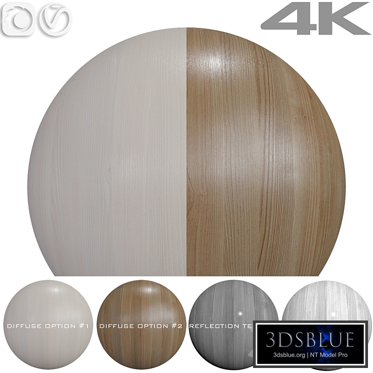 Seamless textures - WALNUT 123