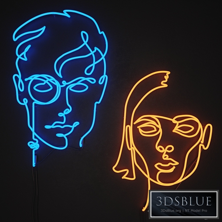 neon_set_01 man & woman
