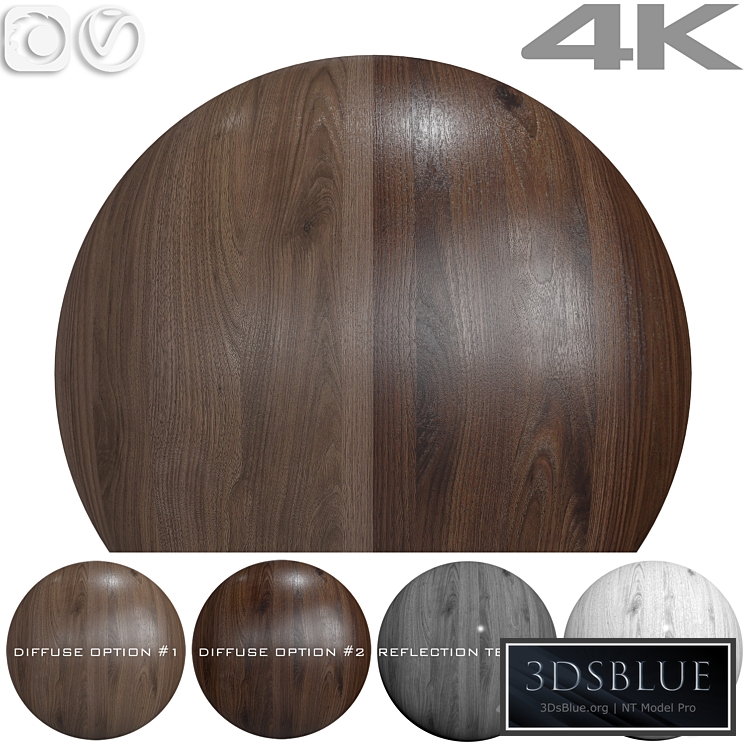 Seamless textures - WALNUT 08