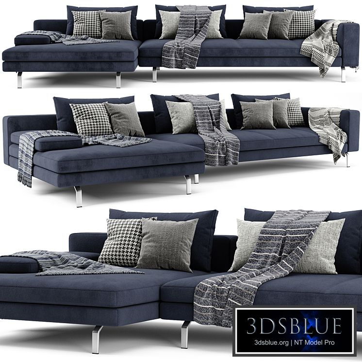 Zanotta Bruce Chaise Longue Sofa