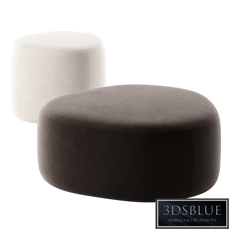 Wallis ottoman by Grazia & Co