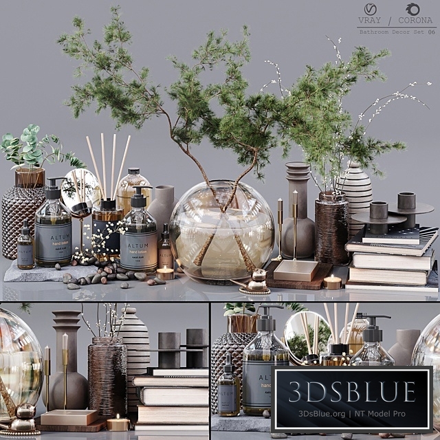 Bathroom Decor Set 06