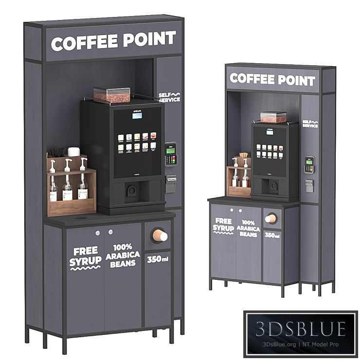 Self-service coffee shop