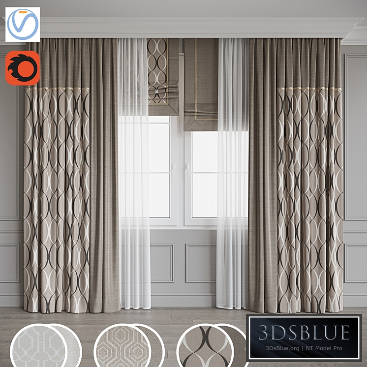 Set of curtains 98