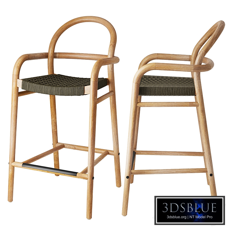 Semi-bar stool Sheryl