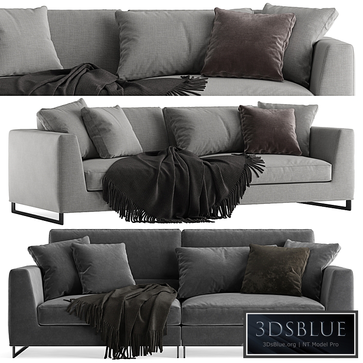 rigerio Salotti Davis Free sofa