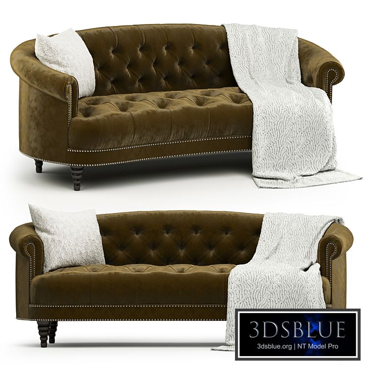 Corbyn Rolled Arm Chesterfield sofa