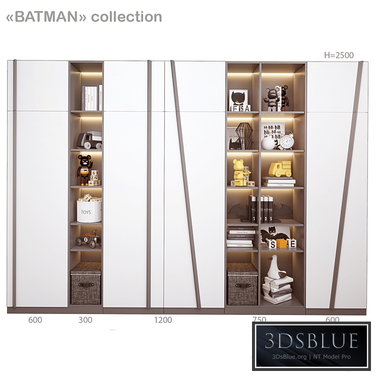 ARBUZOV_STUDIO BATMAN COLLECTION_wardrobe