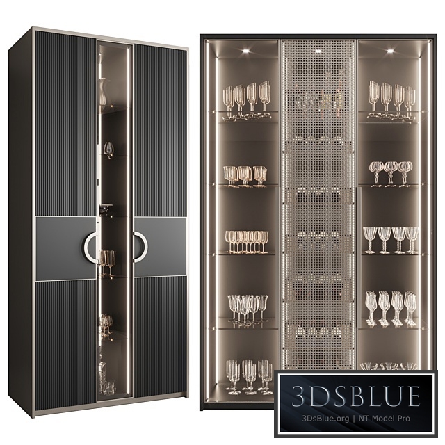 Сupboard with dishes My Design №20