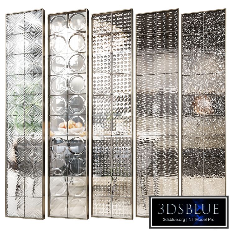 Glass block partition 5