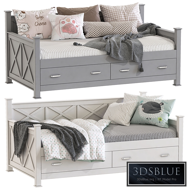 Sofa bed Pasadena Twin Solid Wood Daybed