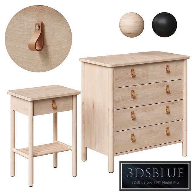 BJÖRKSNÄS / BJORKSNAS Cabinet and chest of drawers IKEA