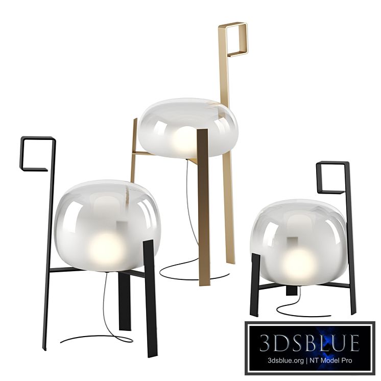OASI floor lamps by Hind Rabii