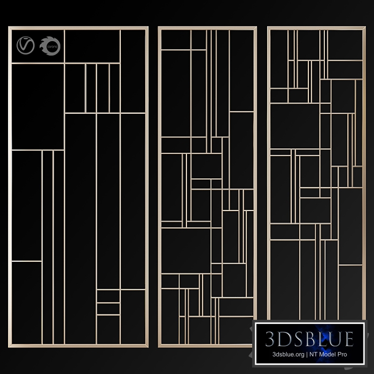 Decorative partition # 1