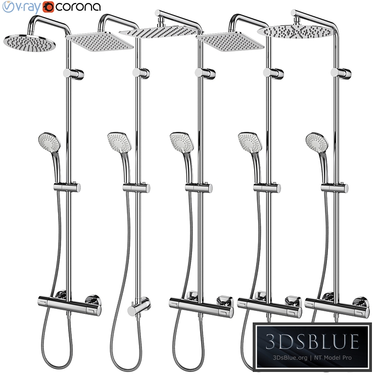 Shower Systems IDEAL standard set 126