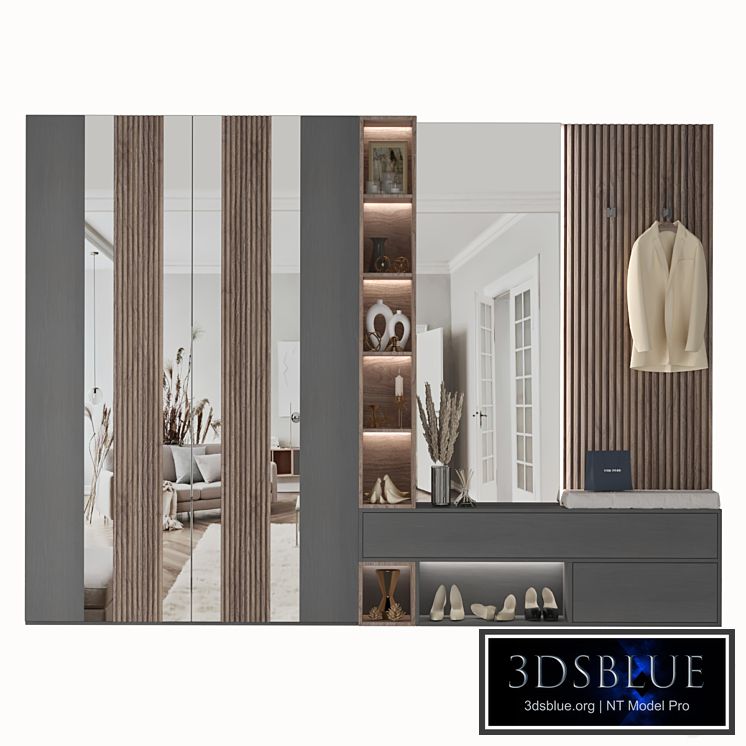 Hallway Composition 01