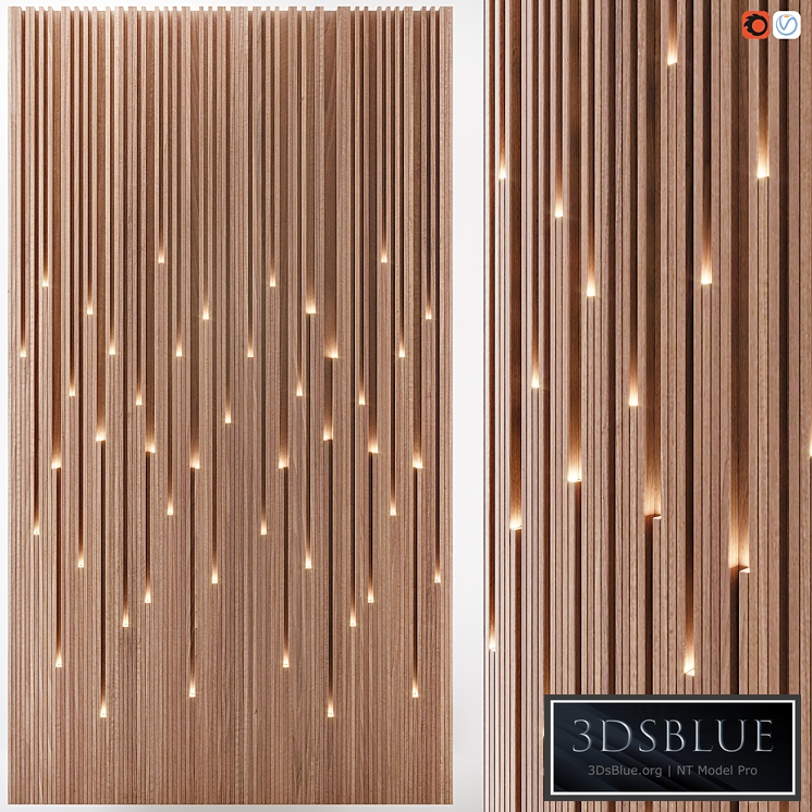 Lucerna illuminated wall panels