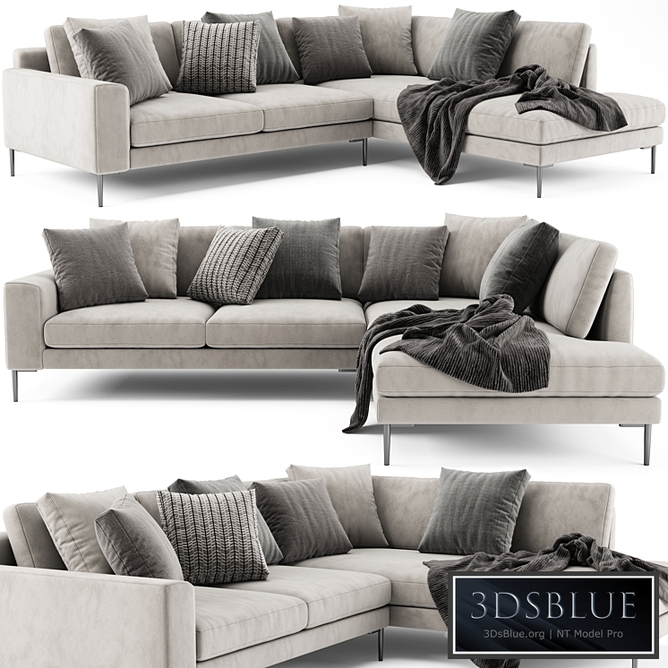 West Elm Harper Terminal Chaise