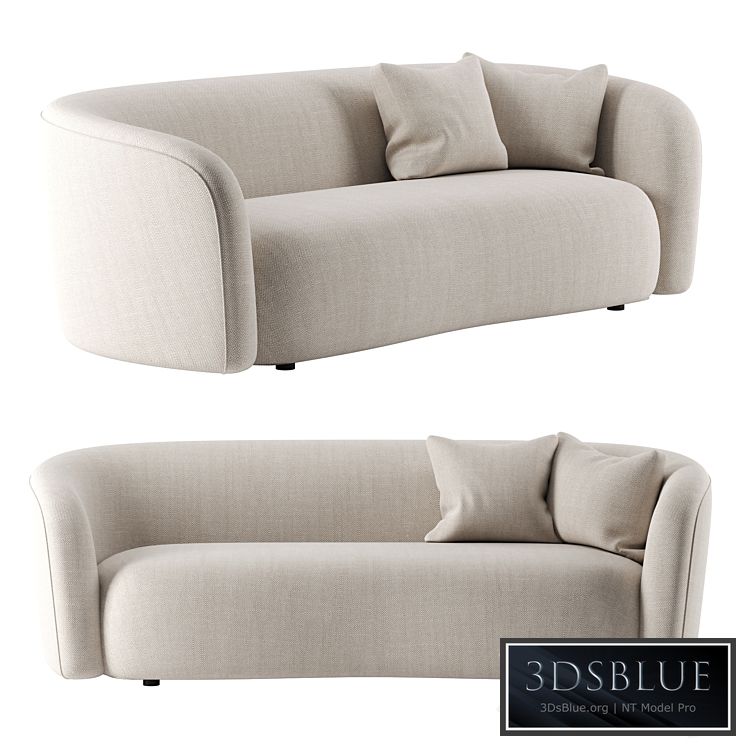 Ellipse Sofa 3 seater by Ethnicraft