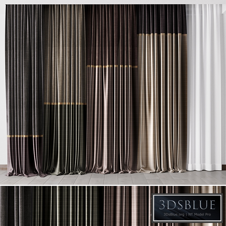 Hadi Curtains 33 Linen and silk velvet curtains