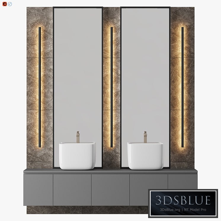 Mid-Century Bathroom