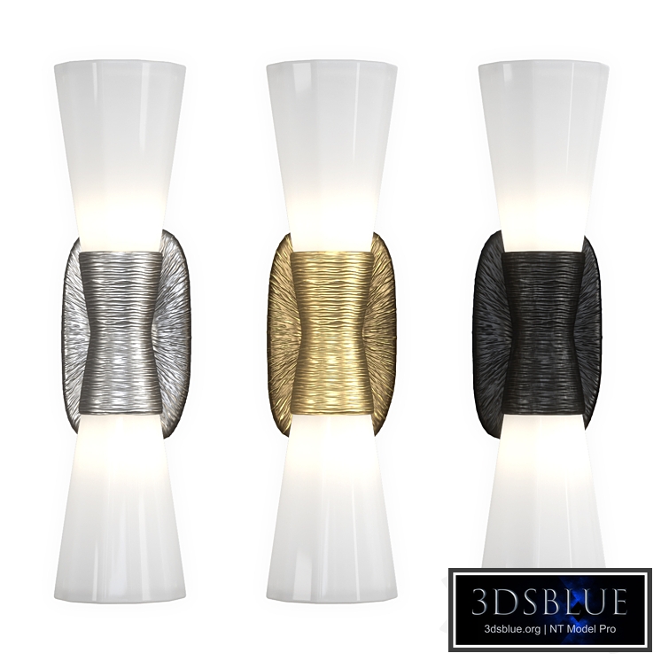 Utopia Small Double Bath Sconce by Kelly Wearstler