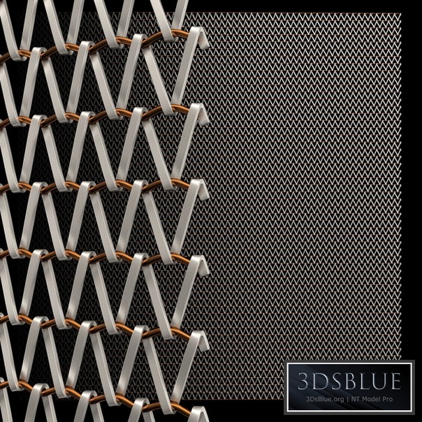 Architectural metal mesh 16x22mm