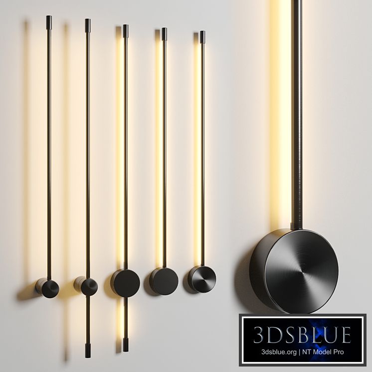 Aesir wall light & Lampatron ION & Sottile minimal wall light