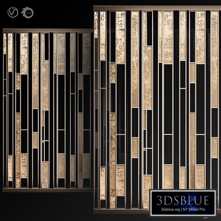 Decorative partition # 7