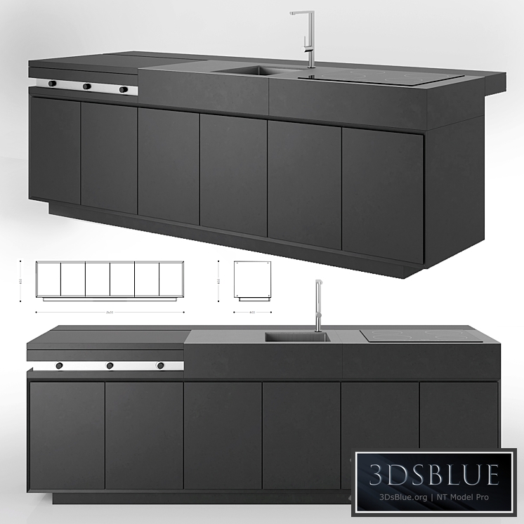 Tikal Kitchen 3 Modules Talenti