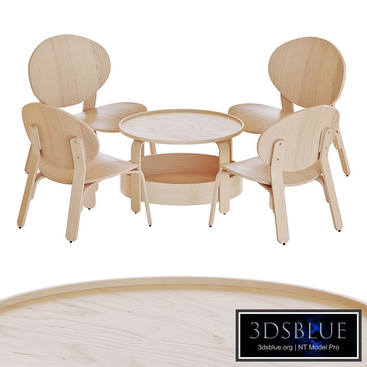 IKEA BORGEBY Table And Chairs