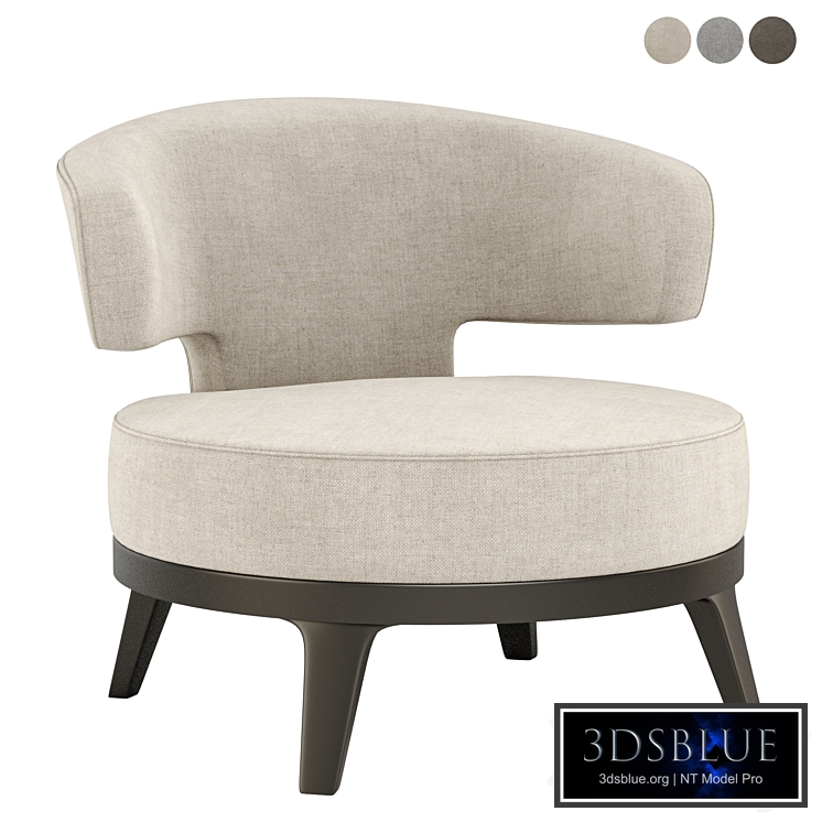 Omari armchair by Martinez cardona