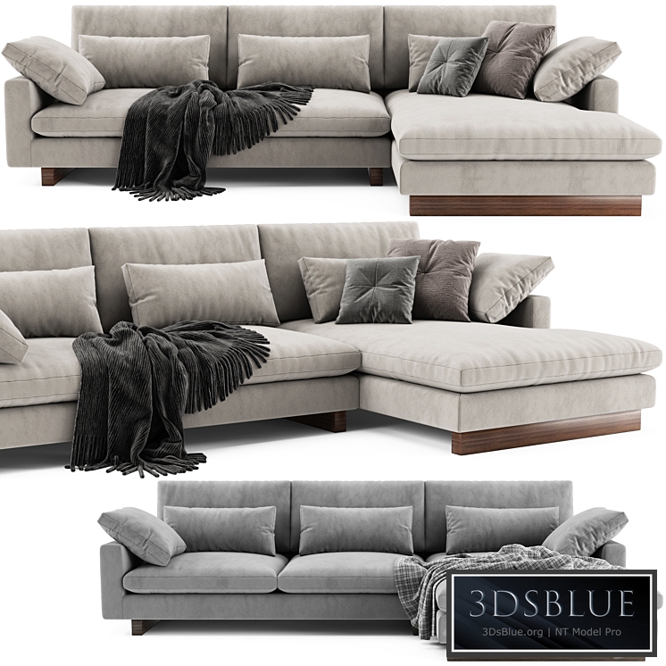 West Elm Harmony Chaise Longue